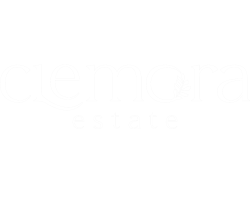 CLEMORA LOGO oo white